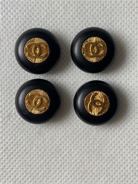 vintage chanel buttons authentic|faux Chanel buttons.